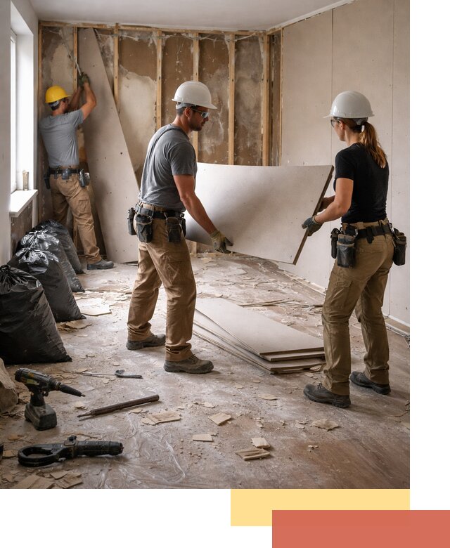 Демонтаж стеновых панелей в Ангарске быстро и аккуратно