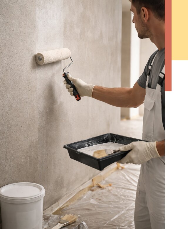 Грунтовка стен в Ангарске от 2260 руб. м2 — быстро, недорого, с материалом | ОТДЕЛОЧНИК-Нгр