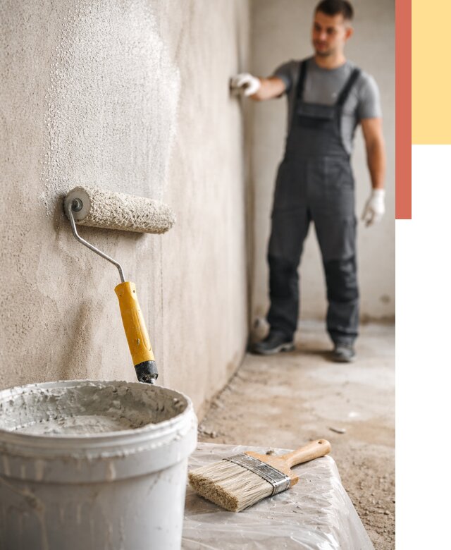 Нанесение бетоноконтакта на стены в Ангарске от 4315 руб. быстро и недорого | ОТДЕЛОЧНИК-Нгр