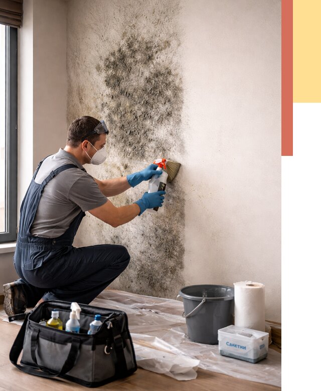 Удаление плесени со стен в Ангарске от 2209 руб. — быстро и недорого | ОТДЕЛОЧНИК-Нгр