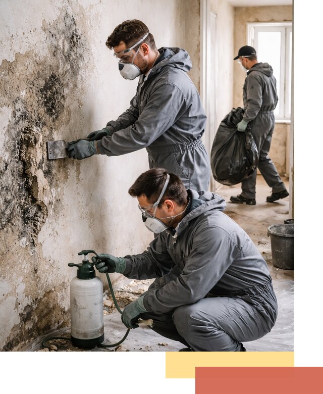 Удаление плесени со стен профессионально в Ангарске