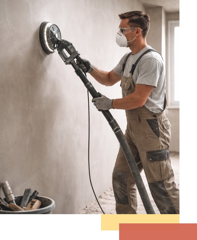 Профессиональная шлифовка стен в Ангарске быстро и качественно