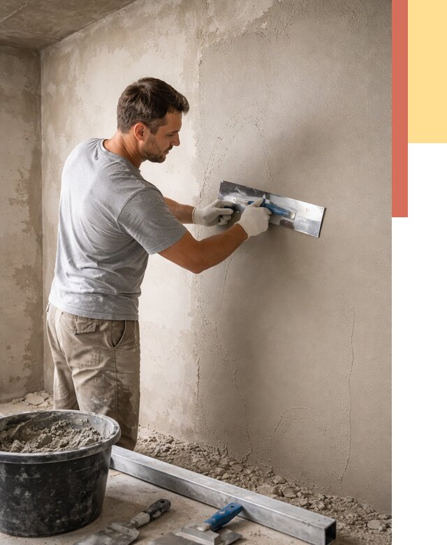 Штукатурка стен без маяков в Ангарске от 7397 руб/м2 — услуги и цена | ОТДЕЛОЧНИК-Нгр