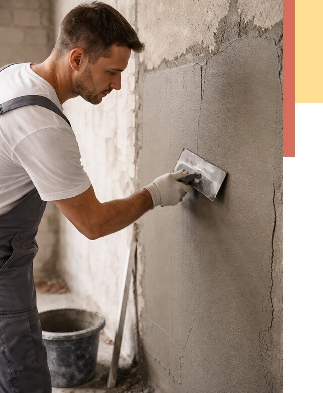 Штукатурка стен под плитку в Ангарске от 4315 руб./м2 — выравнивание под плитку | ОТДЕЛОЧНИК-Нгр