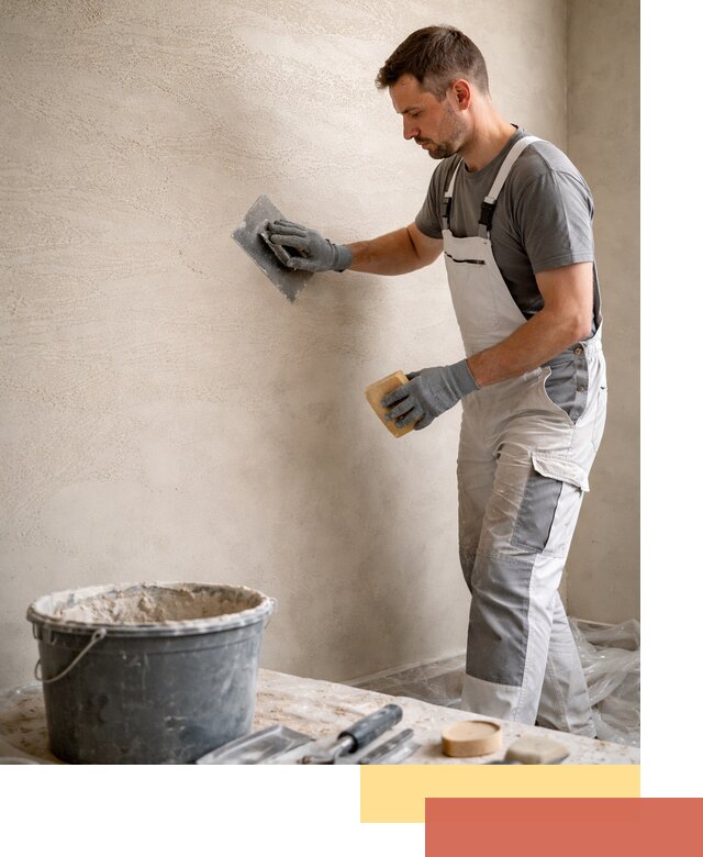 Декоративная штукатурка травертин в Ангарске для стен и потолков