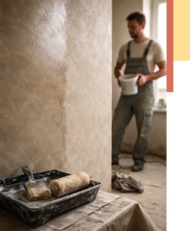 Нанесение воска на штукатурку в Ангарске от 3596 руб. | Услуги ОТДЕЛОЧНИК-Нгр