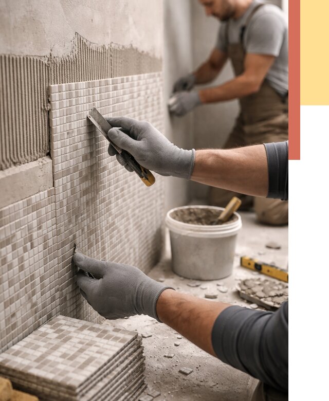 Облицовка стен мозаикой в Ангарске от 3288 руб/м2 — укладка мозаики на стены | ОТДЕЛОЧНИК-Нгр