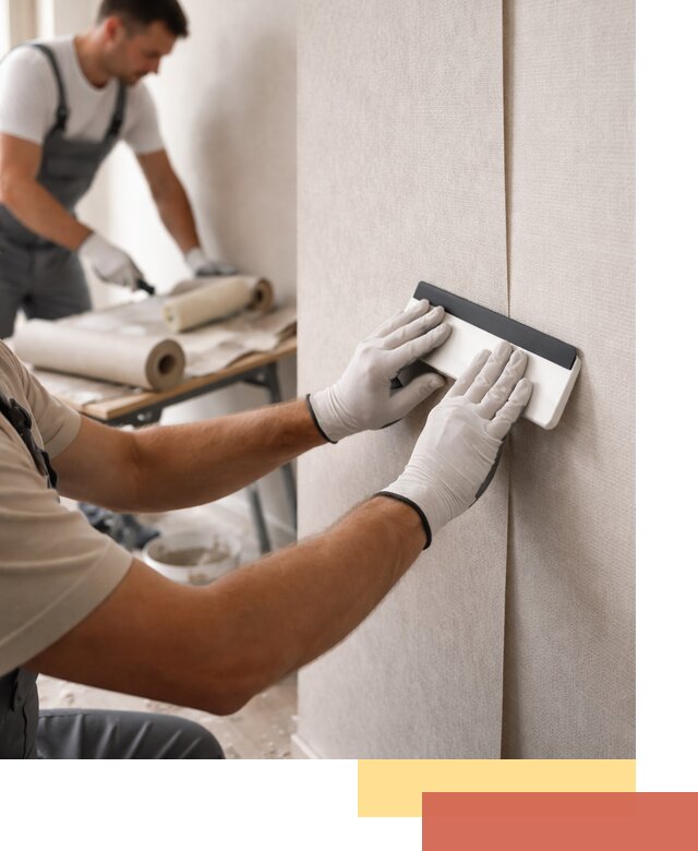 Поклейка обоев под покраску в Ангарске профессионально и быстро