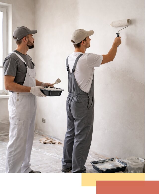 Покраска стен водоэмульсионной краской в Ангарске