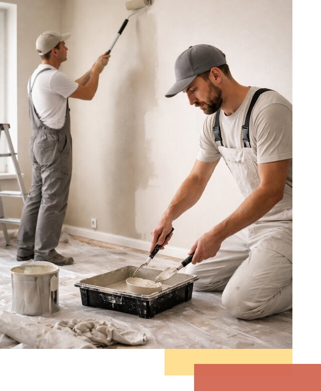 Покраска стен в квартире в Ангарске — профессионально и аккуратно