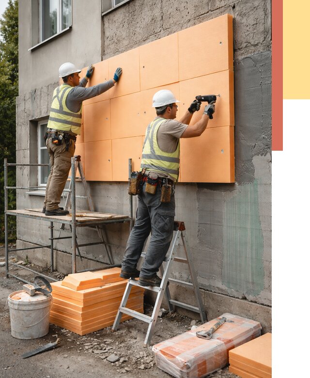 Утепление стен пеноплексом в Ангарске от 1901 руб./м2 — быстро и недорого | ОТДЕЛОЧНИК-Нгр