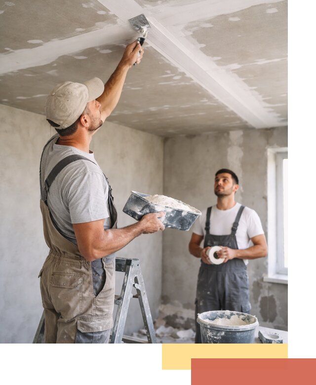 Обработка швов потолка ГКЛ в Ангарске: качественная заделка и шпатлевка