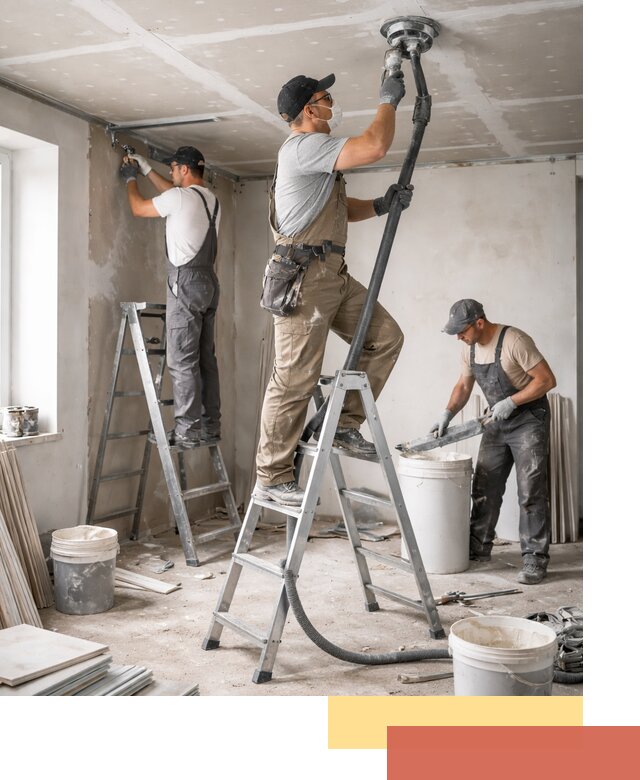 Ремонт потолка из гипсокартона в Ангарске: быстрый и качественный монтаж