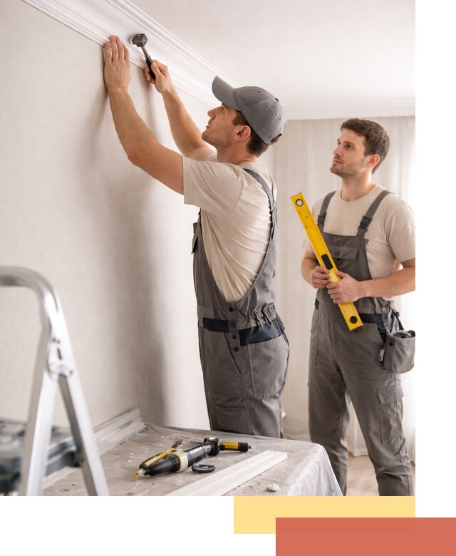 Монтаж потолочного плинтуса в Ангарске качественно и быстро