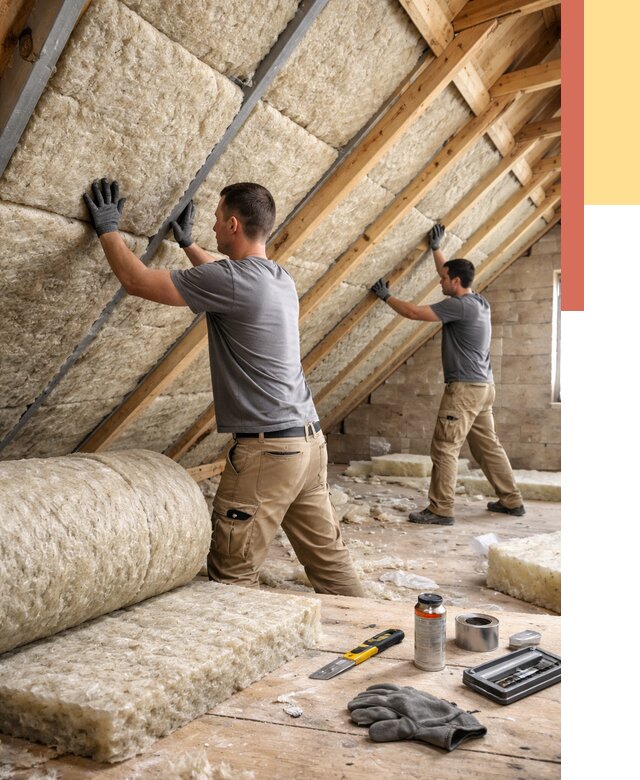 Утепление потолка минватой в Ангарске от 1490 руб. — быстро и недорого | ОТДЕЛОЧНИК-Нгр